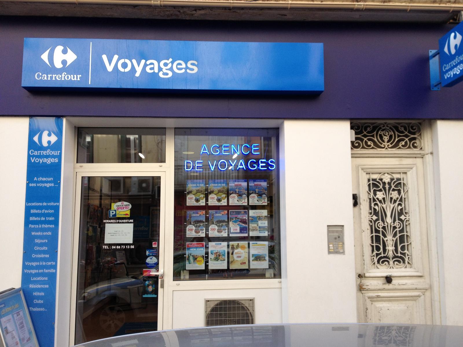 Agence Carrefour Voyages à Perpignan